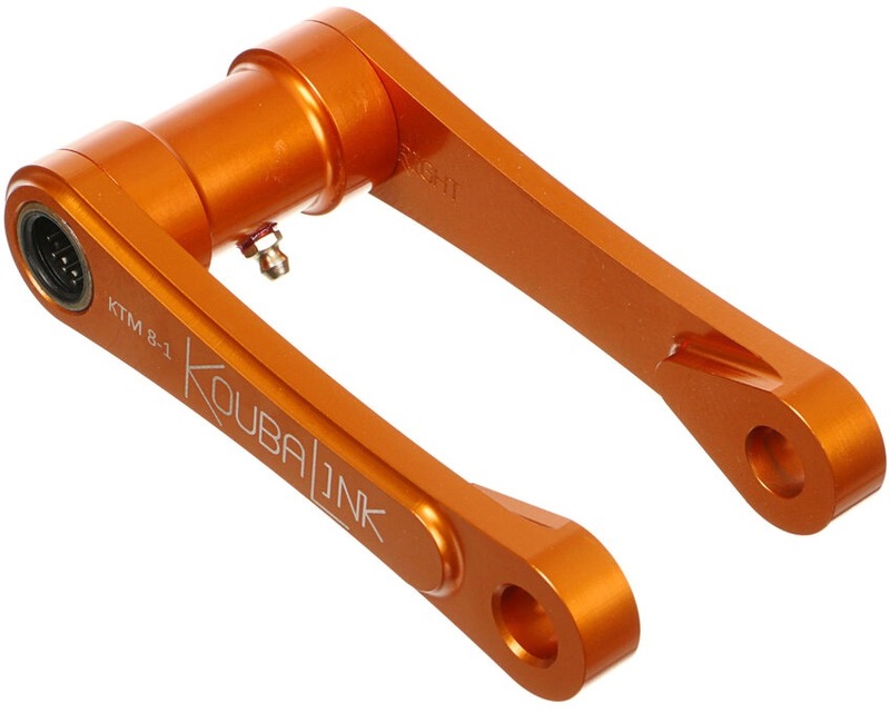 KOUBALINK Tieferlegungssatz (25.4 - 31.8 mm) Orange - Husqvarna / passend für KTM KOUBALINK Tieferlegungssatz (25.4 - 31.8 mm) Orange - Husqvarna / passend für KTM
