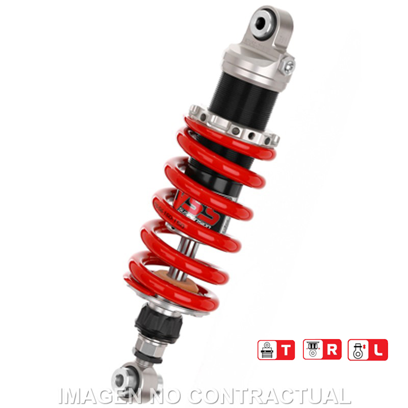 Federbein Z456-Serie Mono hinten passend für Honda CB 1000 R (08-16) MZ456-310TRL-31-85