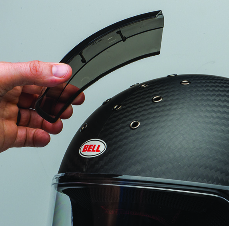 BELL Eliminator Regen Cover Belüftung Dunkel Smoke XL-XXL