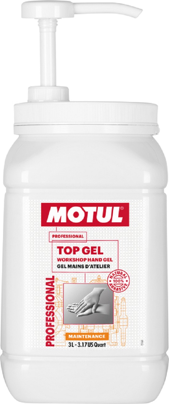 MOTUL Top Gel Workshop Range Handreinigerpumpe - 3L MOTUL Top Gel Workshop Range Handreinigerpumpe - 3L