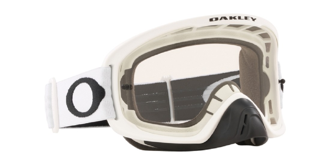 OAKLEY O Frame 2.0 Pro MX Goggle Matte White Clear Lens