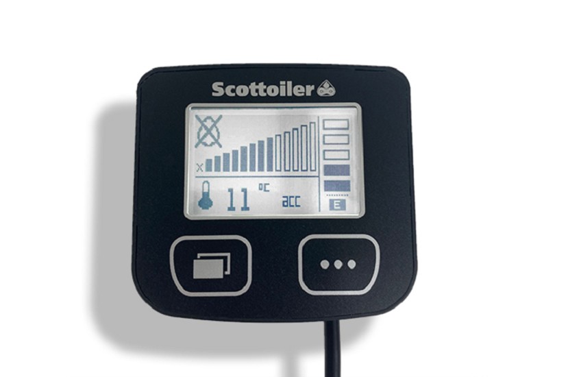 SCOTTOILER eSystem 3.1 Universal-Kettenöler Standard Blue