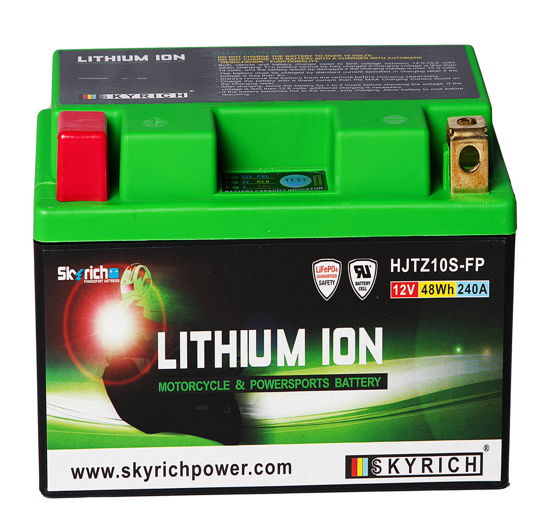 Batterie SKYRICH HJTZ10S-FP [150x87x93] 12,8V/4AH (10 Std.), 48Wh, CCA: 240