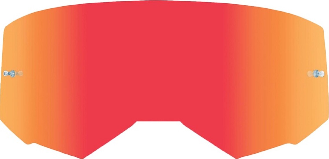 FLY RACING Einstärkenglas für Kinderbrillen - Rot