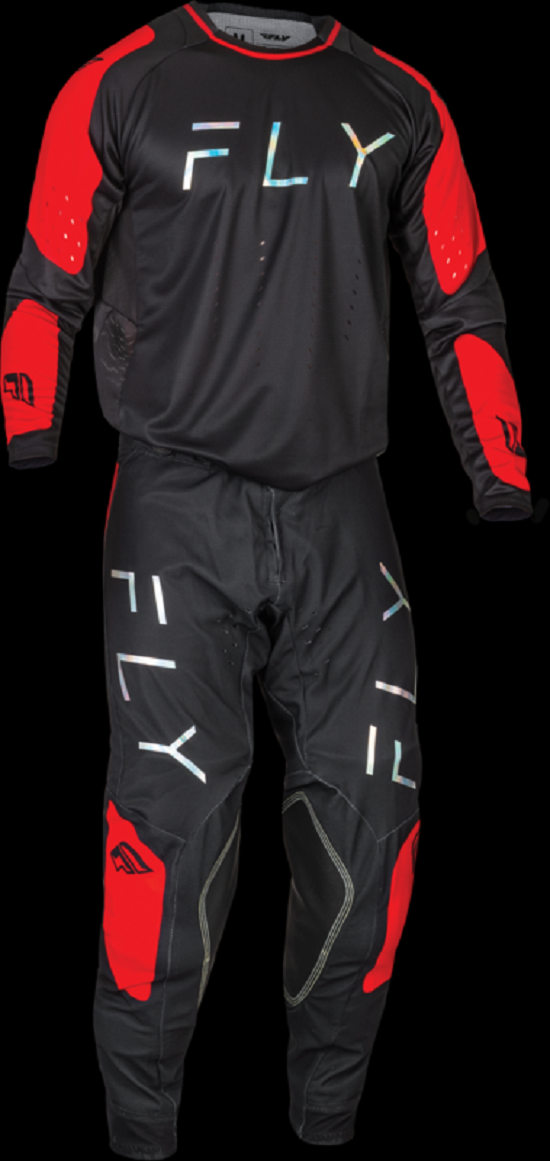 FLY RACING Evolution DST Hose - Schwarz/Rot