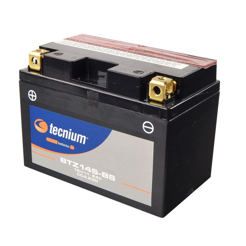 TECNIUM Wartungsfreie Batterie mit Säurepack - BTZ14S-BS