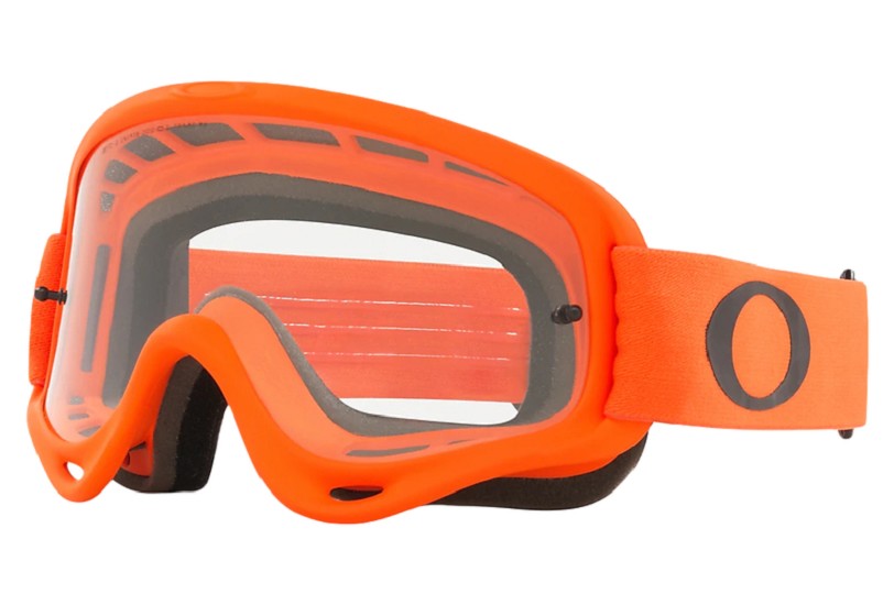 OAKLEY O Frame Pro MX Brille - Moto Orange Klare Linse
