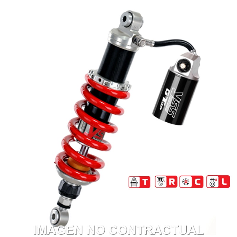 Federbein X456-Serie Mono hinten passend für KTM Duke 690 (12-23) MX456-365TRCL-17-858 Federbein X456-Serie Mono hinten passend für KTM Duke 690 (12-23) MX456-365TRCL-17-858