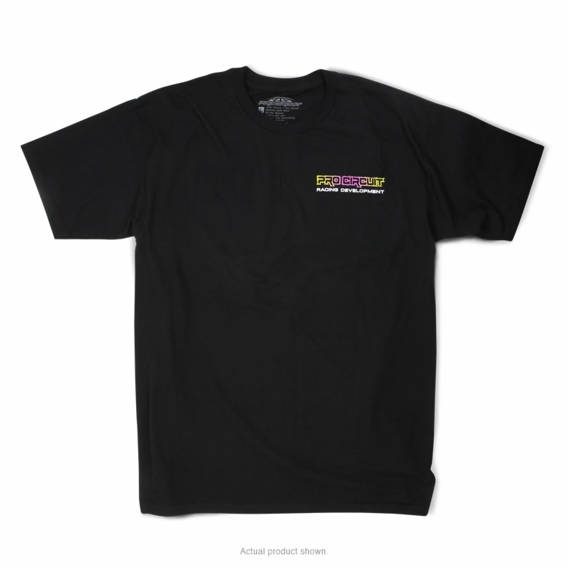 PRO CIRCUIT Racing Development T-Shirt Schwarz Größe M