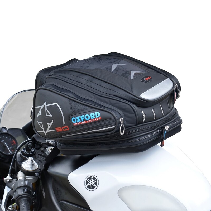 OXFORD Lifetime X30 QR Tankrucksack schwarz 30L