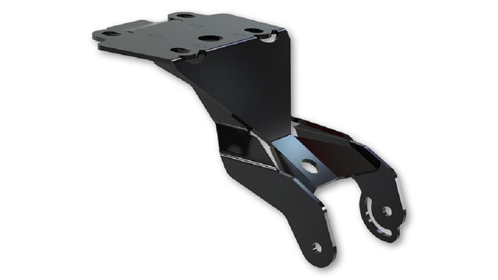 HIGHSIDER Akron-RS Pro Kennzeichenhalter - passend für Suzuki GSX-R125/GSX-S 125