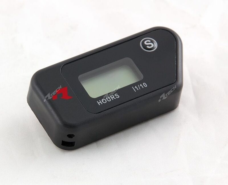 RACETECH Elektronischer Betriebsstundenzähler – kabellos/löschbar RACETECH Elektronischer Betriebsstundenzähler – kabellos/löschbar