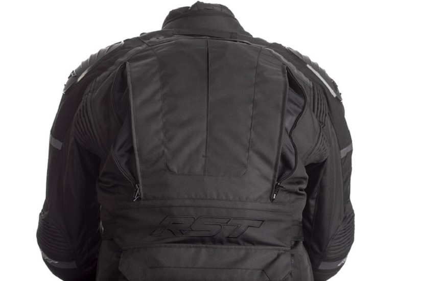 RST Pro Series Adventure-X Textil-Jacke - Schwarz RST Adventure-X Airbag Textil-Jacke - Schwarz Größe S