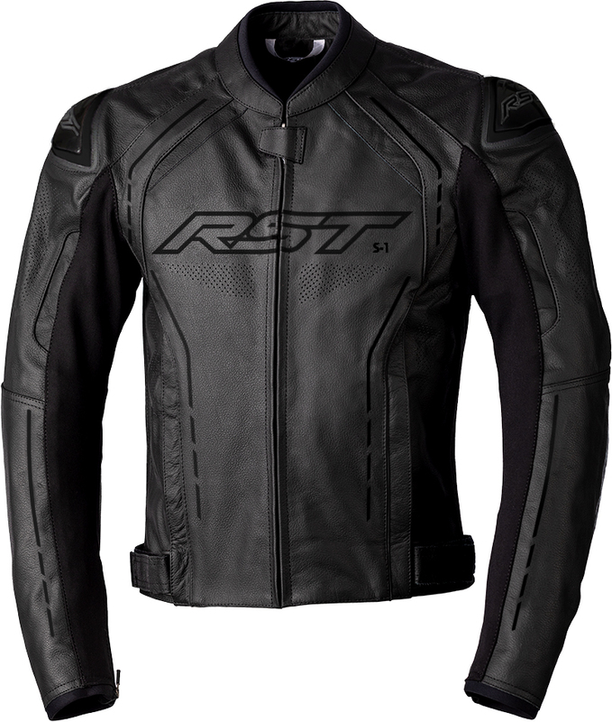 RST S1 Lederjacke Herren - Schwarz