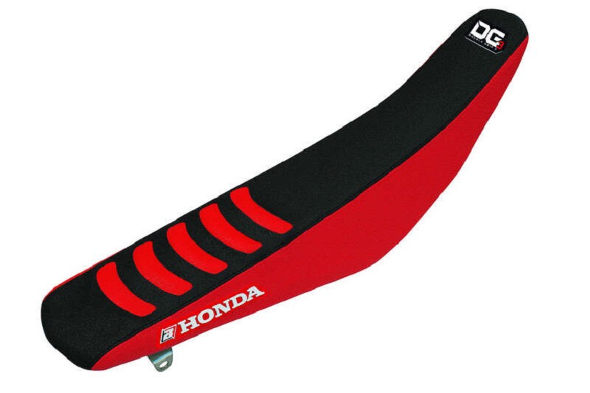 BLACKBIRD Double Grip 3 Sitzbankbezug schwarz/rot passend für Honda CRF450R/RX