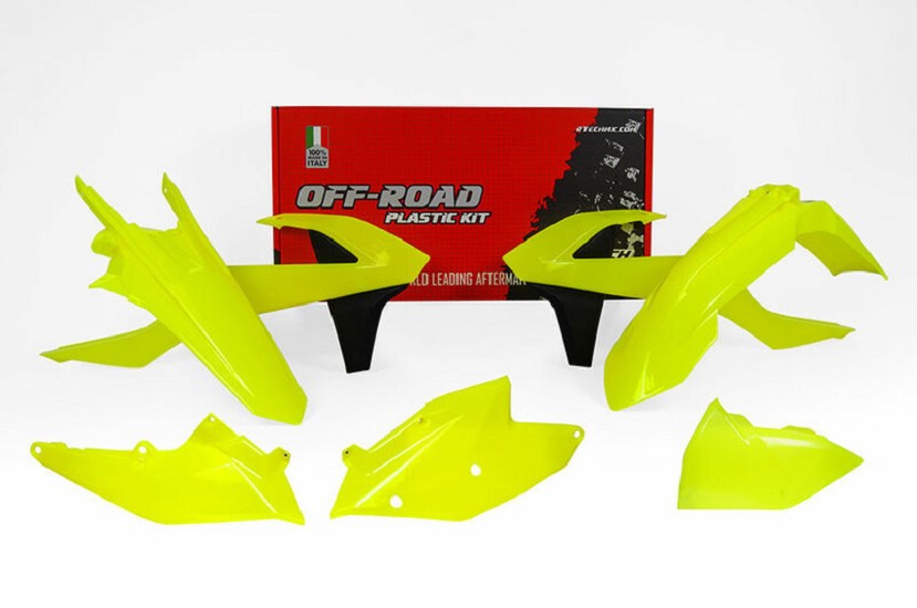 RACETECH Plastik-Kit neongelb passend für KTM EXC/EXC-F RACETECH Plastik-Kit neongelb passend für KTM EXC/EXC-F