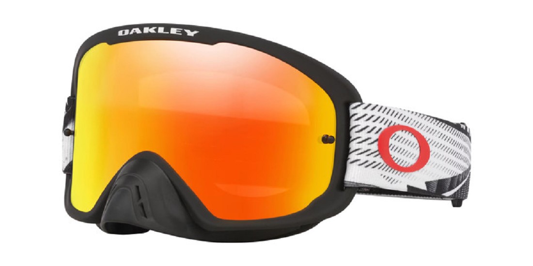OAKLEY O-Frame 2.0 Pro MX Brille - Black Forge Fire Iridium Glas