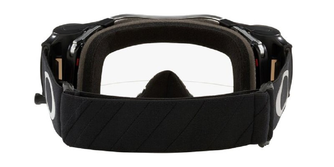 OAKLEY Airbrake MX Goggle - Tuff Blocks Black Gunmetal Race-Ready Roll-Off Clear Lens OAKLEY Airbrake MX Goggle - Tuff Blocks Black Gunmetal Race-Ready Roll-Off Clear Lens