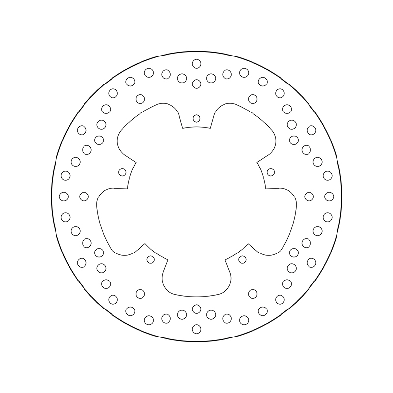 BREMBO Serie Oro rund starr Bremsscheibe