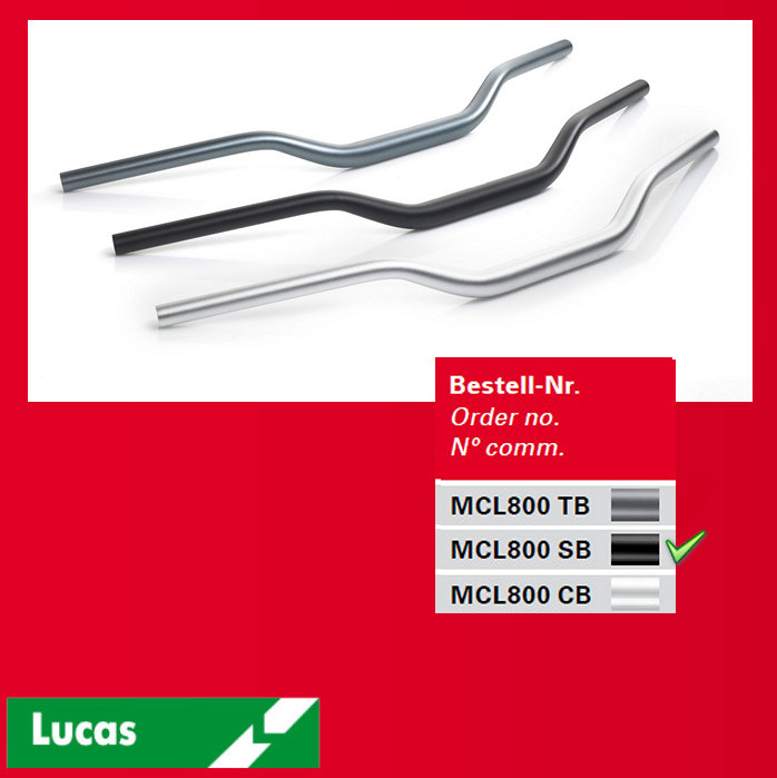 Alulenker Superbike 28,6MM, schw., 7/8-22mm, Alulenker Superbike 28,6MM, schw., 7/8-22mm,