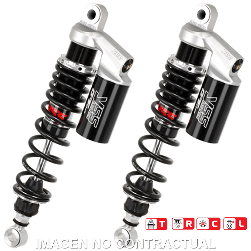 Federbein G362-Serie Stereo hinten für Kompatibel mit TRIUMPH 900 Scrambler (06-18),Thruxton (04-15) RG362-360TRCL-22-888 Federbein G362-Serie Stereo hinten für Kompatibel mit TRIUMPH 900 Scrambler (06-18),Thruxton (04-15) RG362-360TRCL-22-888
