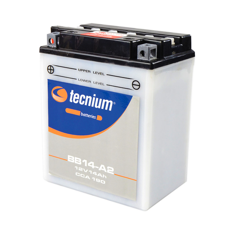 TECNIUM Blei/Säure Batterie mit Säurepack - BB14-A2
