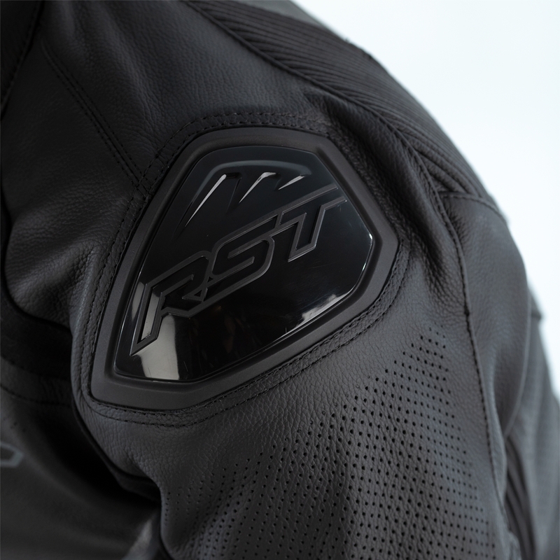 RST Sabre Lederjacke - Schwarz - Größe XS