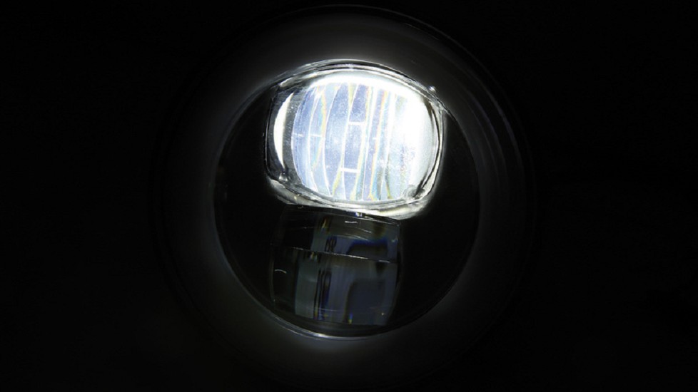 HIGHSIDER LED Hauptscheinwerfereinsatz TYP 9, rund, 120 mm, mit Standlichtring