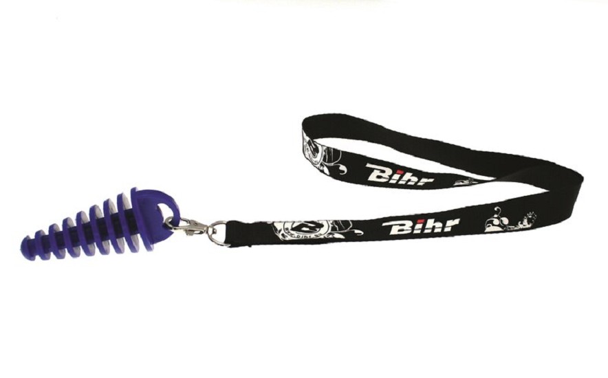 BIHR 2-Takter Auspuffstopfen blau Ø14 bis 37mm