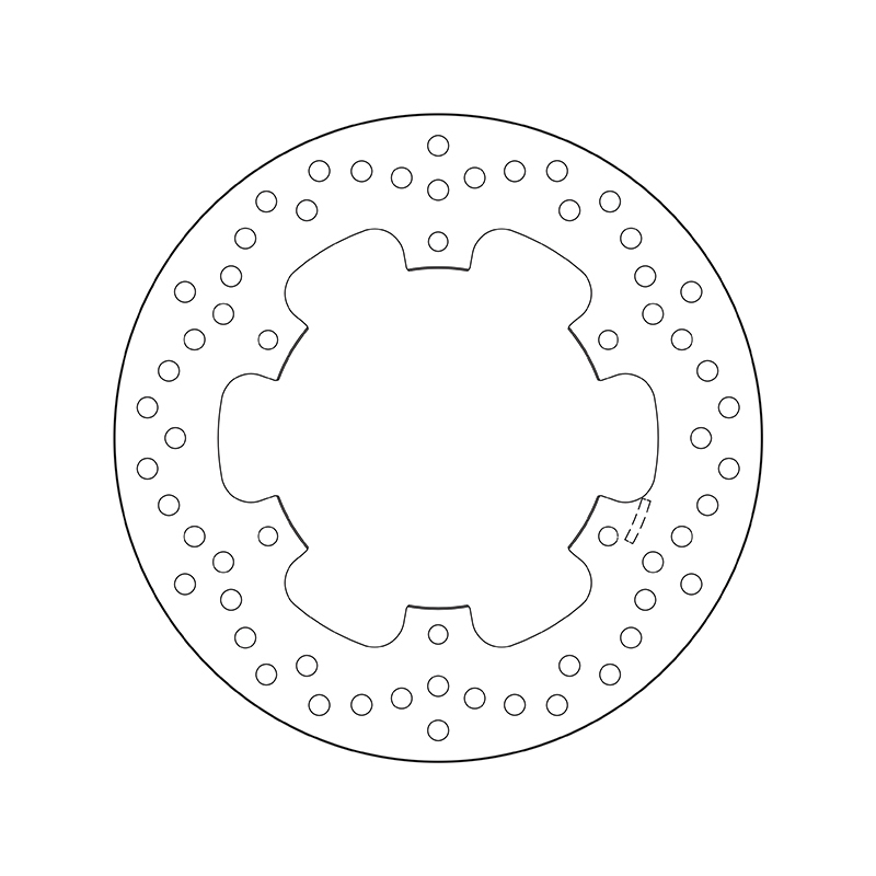 BREMBO Serie Oro rund starr Bremsscheibe