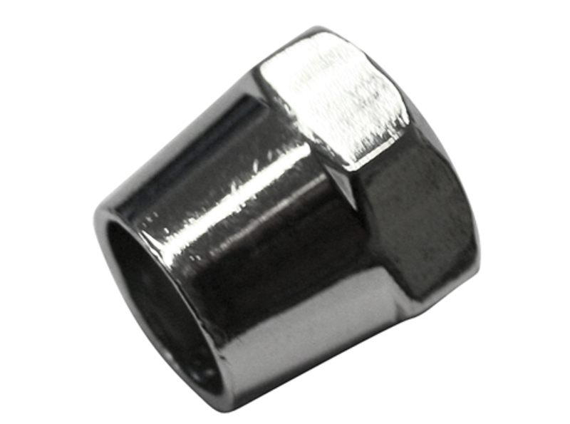 HIGHSIDER Spiegelmutter 17 mm, verchromt, M10 x 1.25 RH
