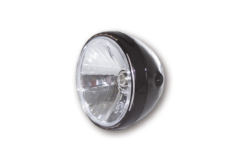 SHIN YO 7 Zoll Scheinwerfer Reno 2 Schwarz glänzend