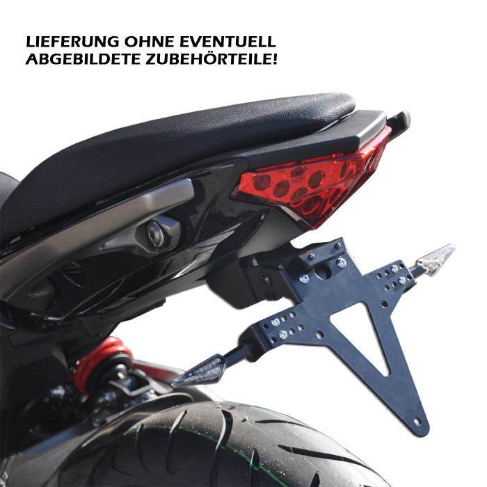 Kennzeichenhalter passend für Kawasaki ER-6N / F 12-16