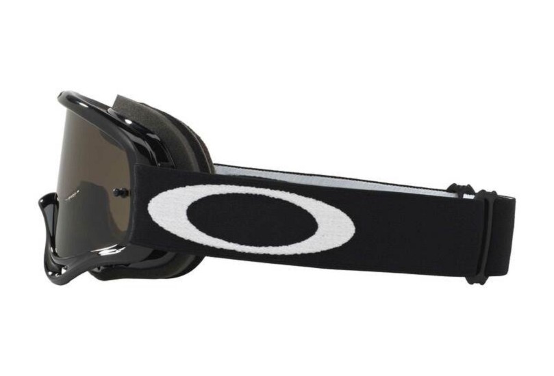 OAKLEY O Frame MX Goggle Jet Black Dark Grey Lens