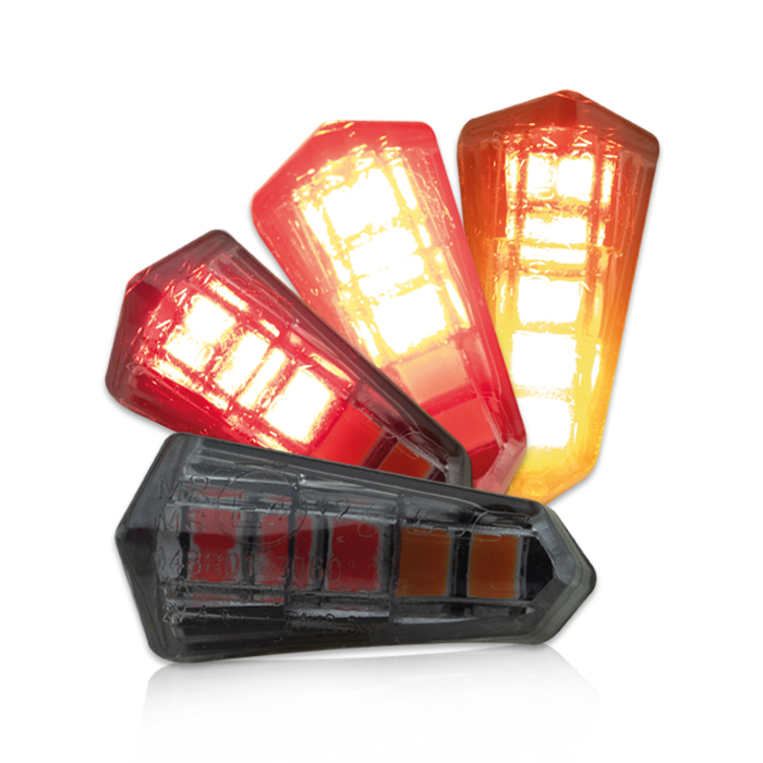 SMD-Einbaublinker-Rücklicht PIKE getönt Paar SMD-Einbaublinker-Rücklicht PIKE getönt Paar