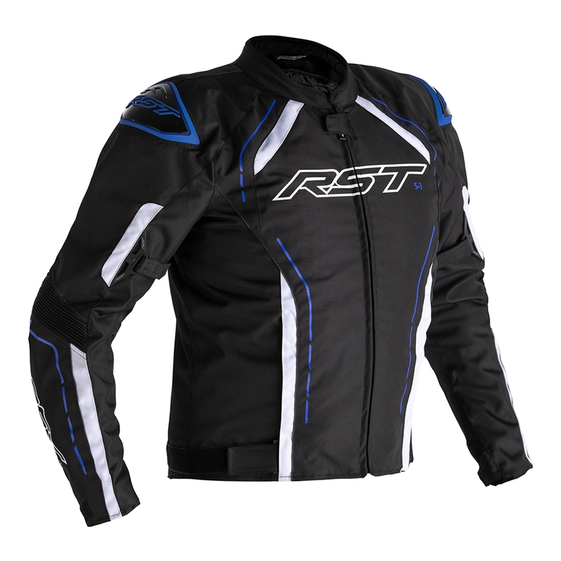 RST S-1 Jacke Textil Schwarz/Weiß/Blau Herren Größe 3XL RST S-1 Jacke Textil Schwarz/Weiß/Blau Herren Größe 3XL