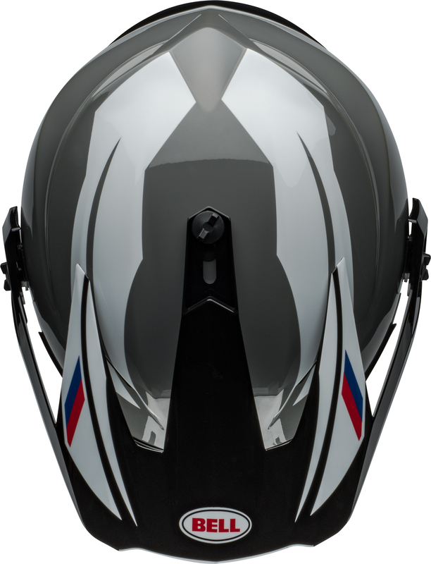 BELL MX-9 Adventure MIPS Helm - Alpine Gloss Nardo/Black