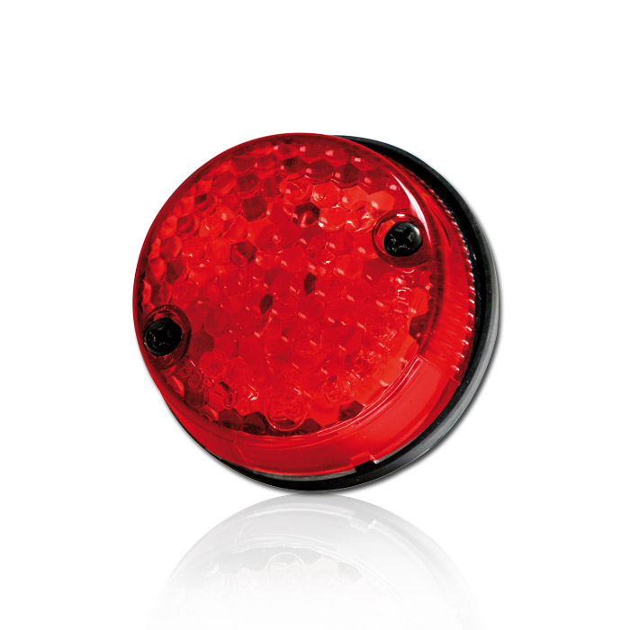LED-Rücklicht CNC mit KZB rot