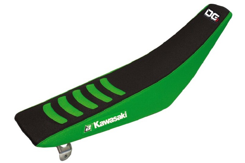 Sitzüberzug Blackbird Double Grip 3 schwarz/grün passend für Kawasaki KX85 Sitzüberzug Blackbird Double Grip 3 schwarz/grün passend für Kawasaki KX85