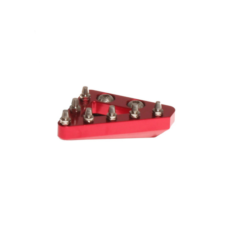 RFX Pro Ersatz CNC Massive Hinterrad-Bremshebelspitze (Rot)