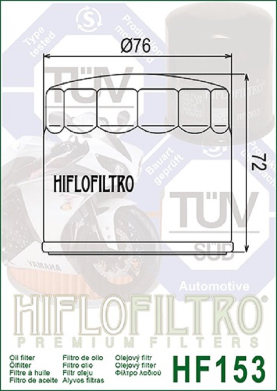 Hiflo Ölfilter HF153
