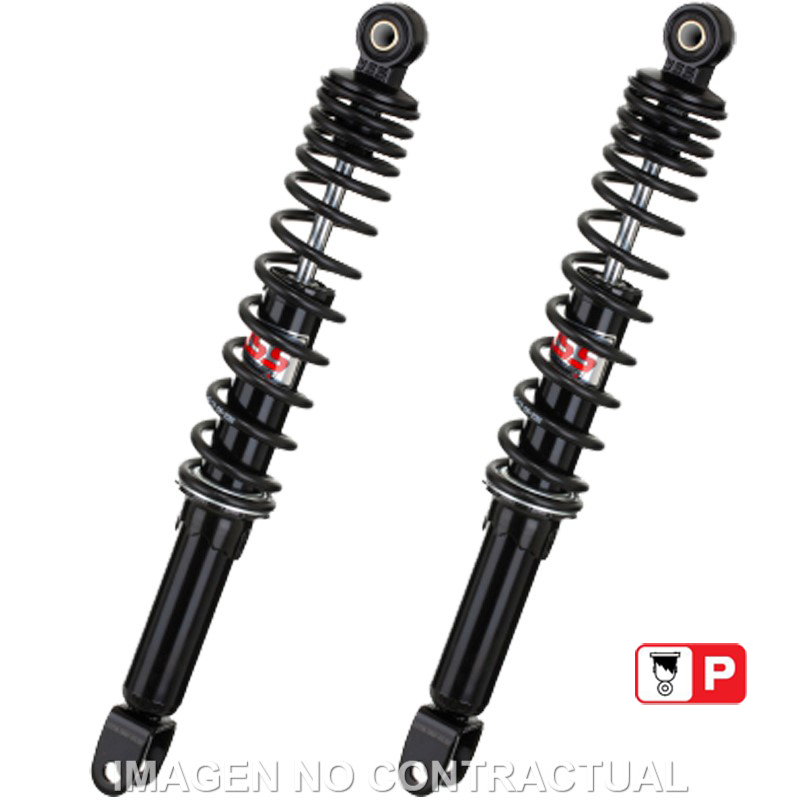 Federbein D220-Serie Stereo hinten passend für Kymco People 125 (04-16), 250 (05-08) TD220-390P-01-88