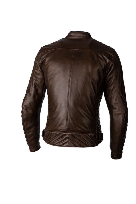 RST Roadster 3 CE Lederjacke - Braun Größe XL