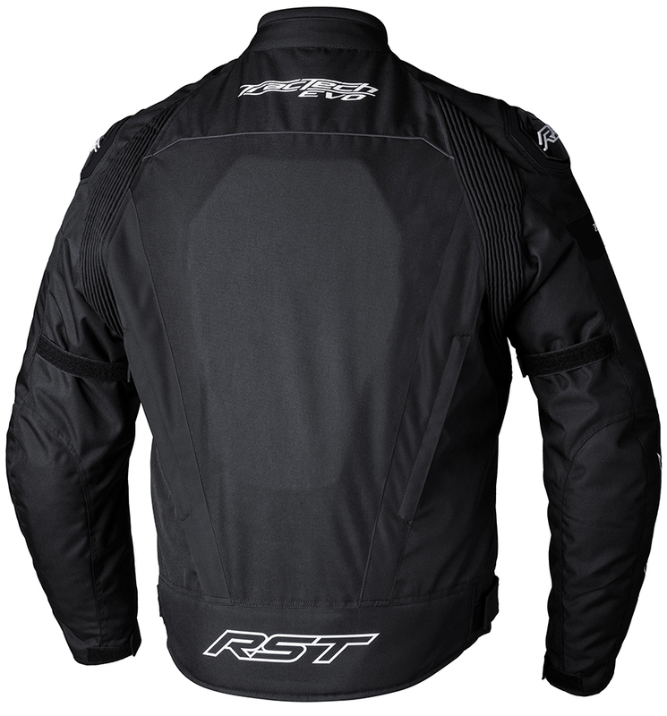RST TracTech Evo 5 CE Textil-Jacke - Schwarz/Schwarz/Schwarz