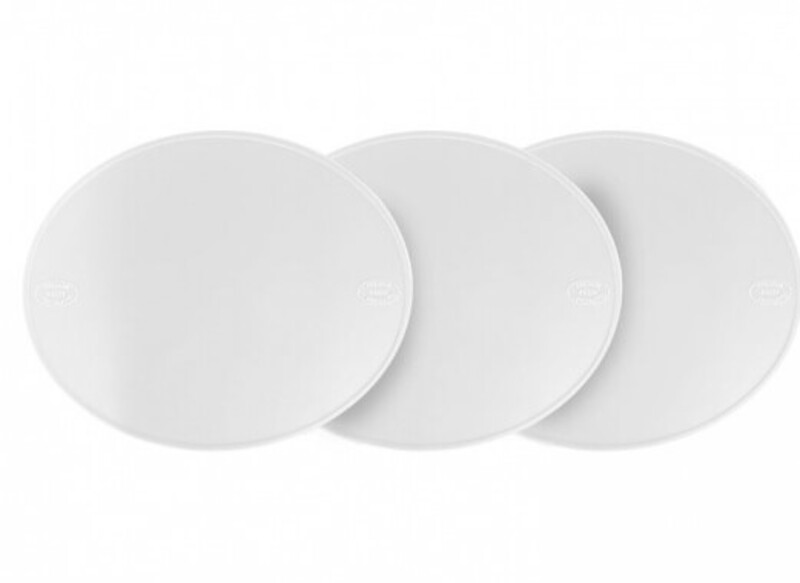 PRESTON PETTY Nummerntafel vorne oval weiß - 3er-Pack PRESTON PETTY Nummerntafel vorne oval weiß - 3er-Pack