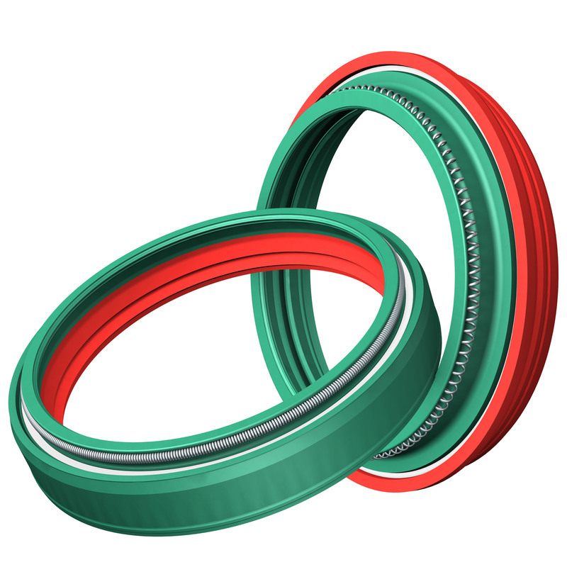 SKF Gabelsimmerringesatz mit Staubkappe - Showa 48mm Dual Compound
