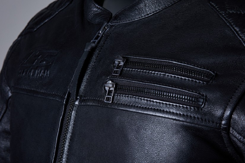 RST Hillberry2 CE Lederjacke Herren - Schwarz