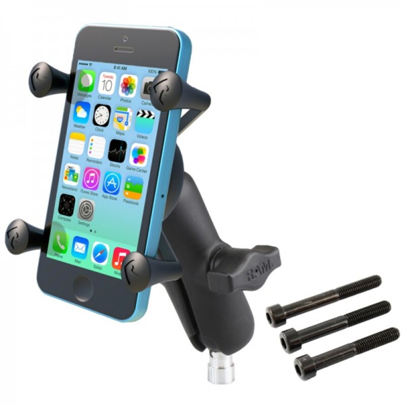 RAM MOUNTS X-Grip® Medium Arm Phone Holder with Bar Mount Base RAM MOUNTS X-Grip® Medium Arm Phone Holder with Bar Mount Base
