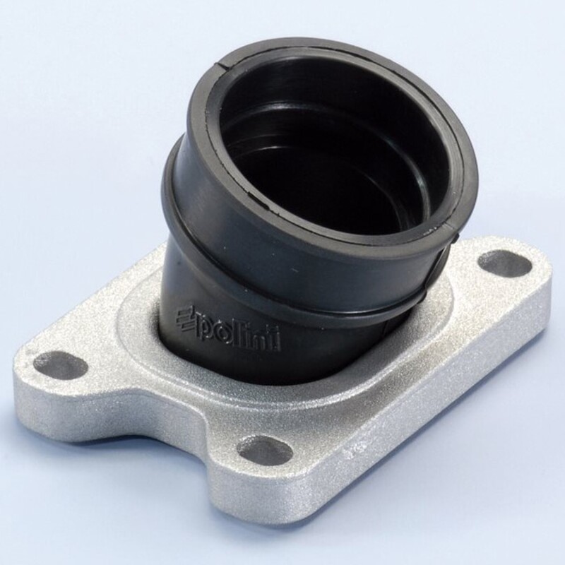 Polini intake manifold with 30 mm inlet for passend für Minarelli AM6-Derbi engines (215.0428)