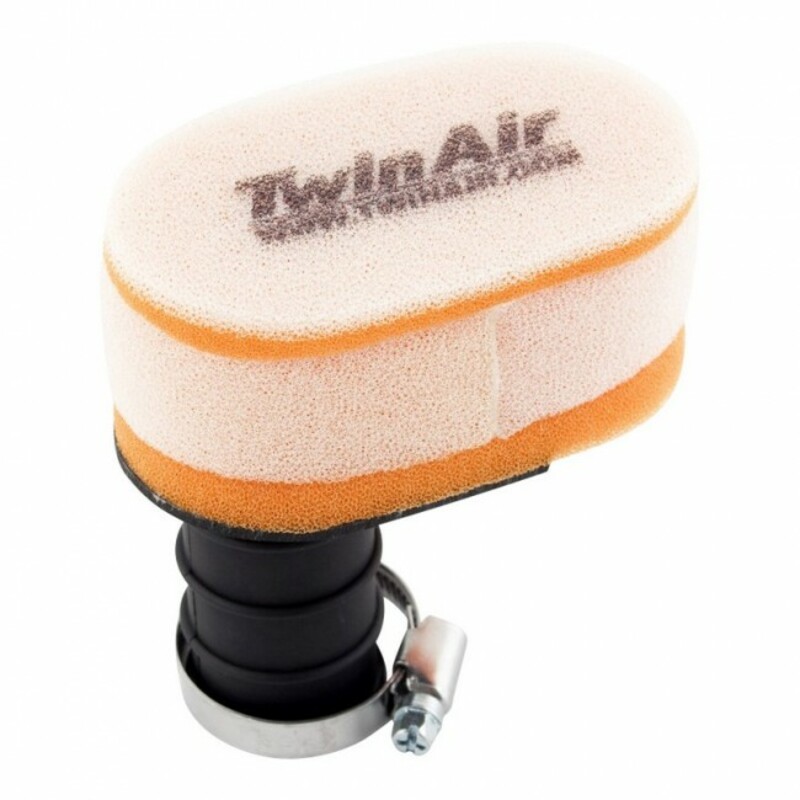 TWIN AIR Luftfilter oval Ø 28 mm - 154005 oval Gummi Aansluiting Ø 28 mm TWIN AIR Luftfilter oval Ø 28 mm - 154005 oval Gummi Aansluiting Ø 28 mm